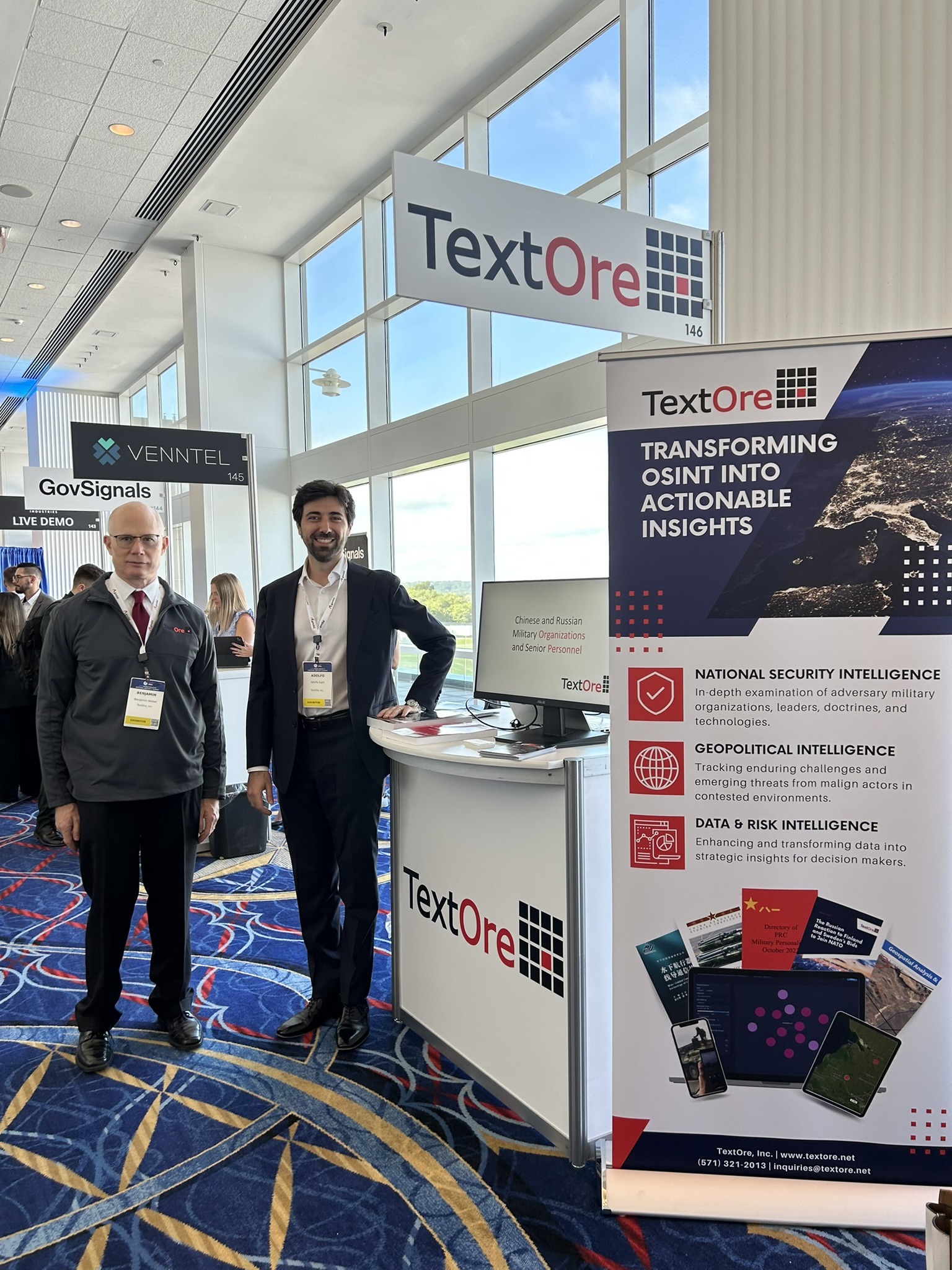 TextOre Senior Analysts Participate in 2025 Intelligence & National Security Summit